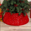 Creative Printed Sequins Stereoscopic Tree Bottom Decoration  Tree Skirt