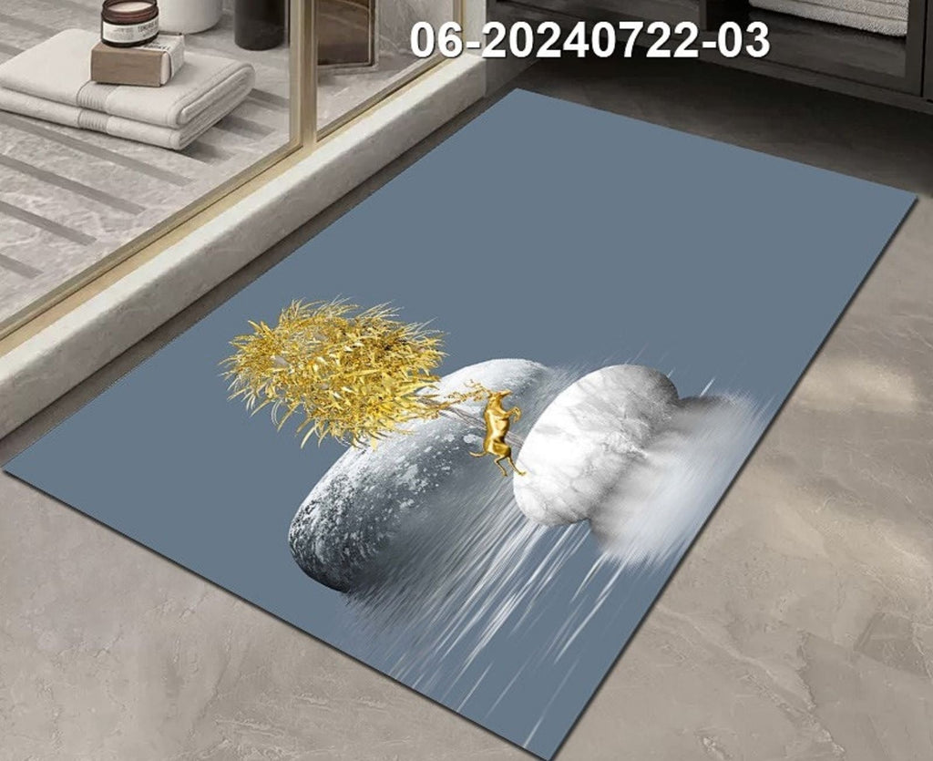 Doormat Super non_ slip with rubber bottom,absorbent, skid-resistance base