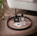 Modern single metallic tray