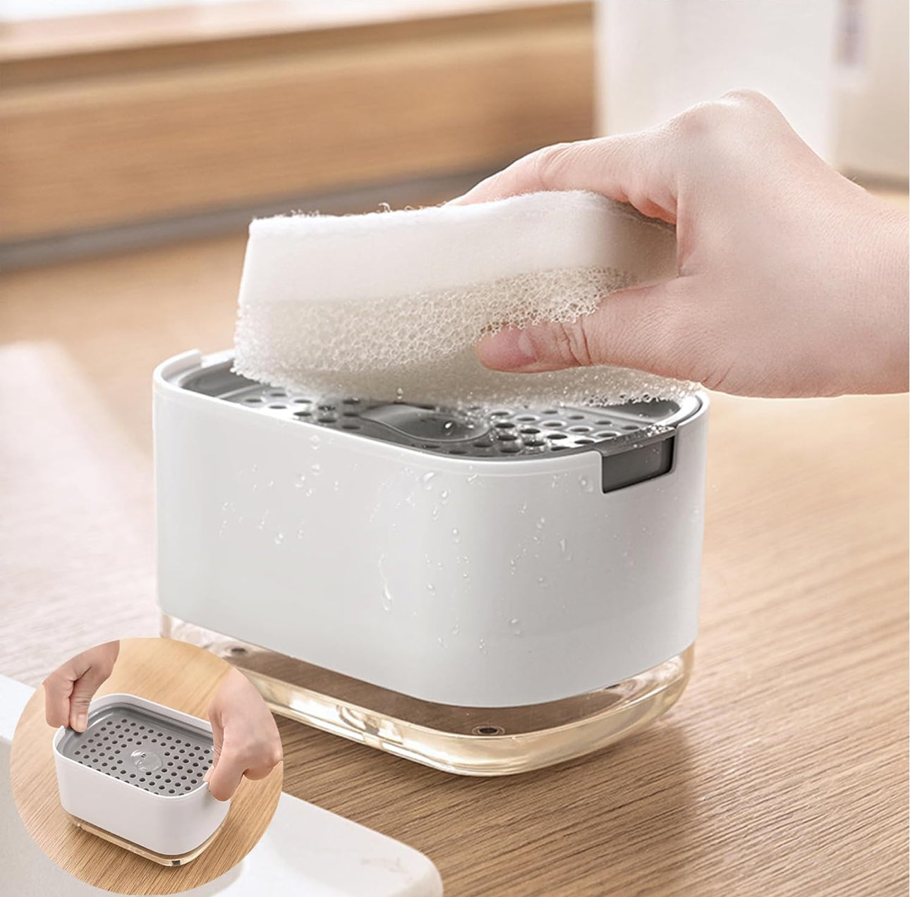 Nordic Classy Soap holder and dispenser
