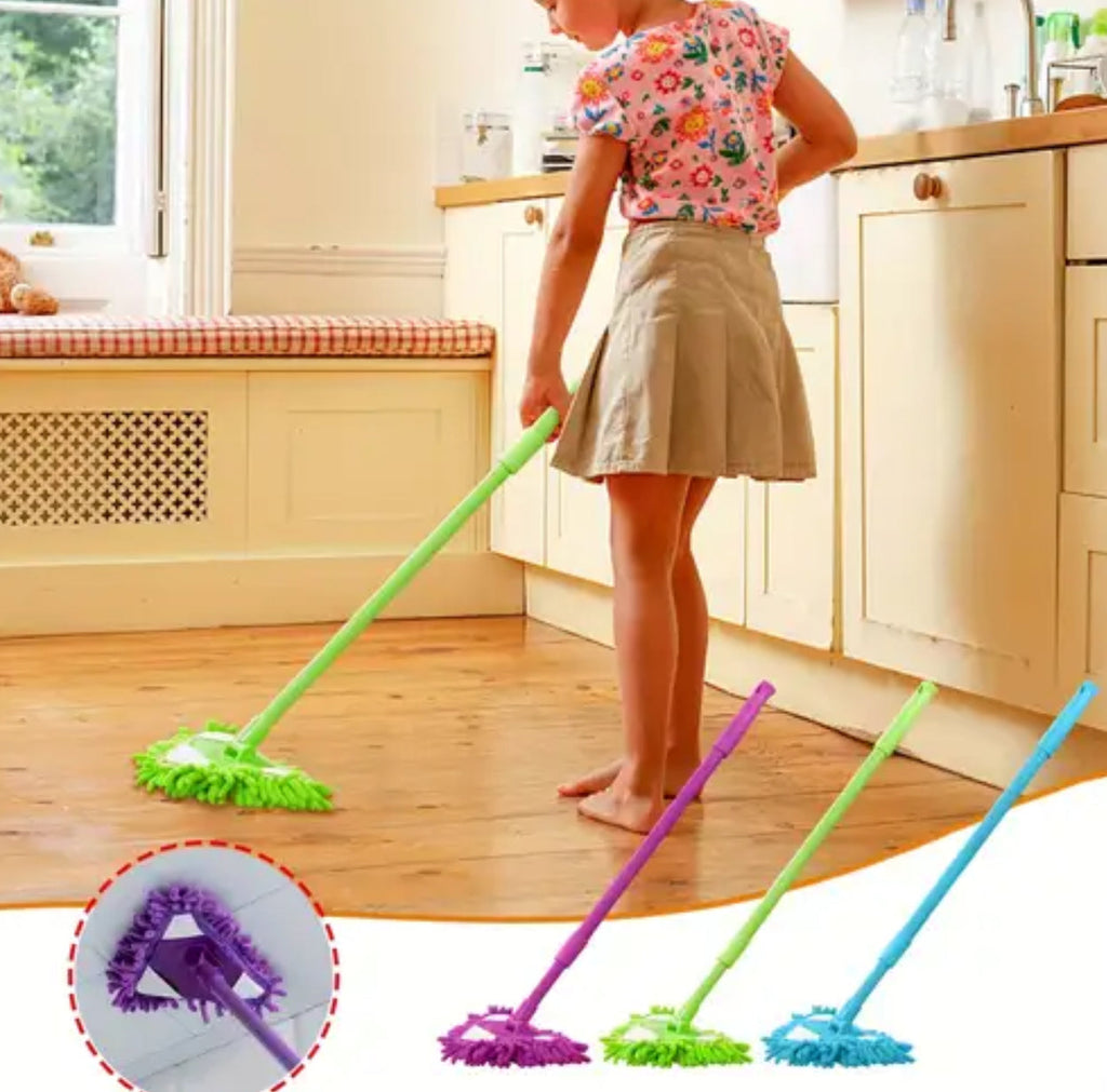 180å¡Rotatable Adjustable chenille head Cleaning Mop