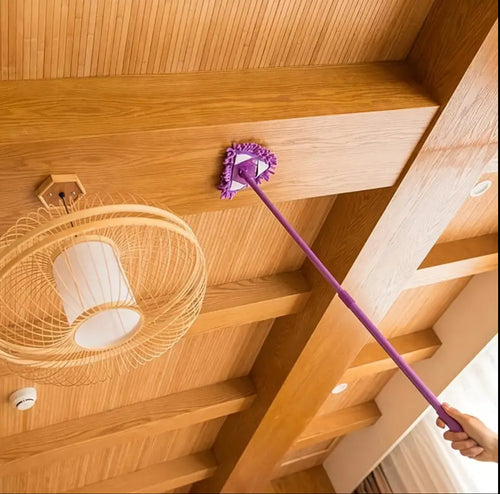 180å¡Rotatable Adjustable chenille head Cleaning Mop