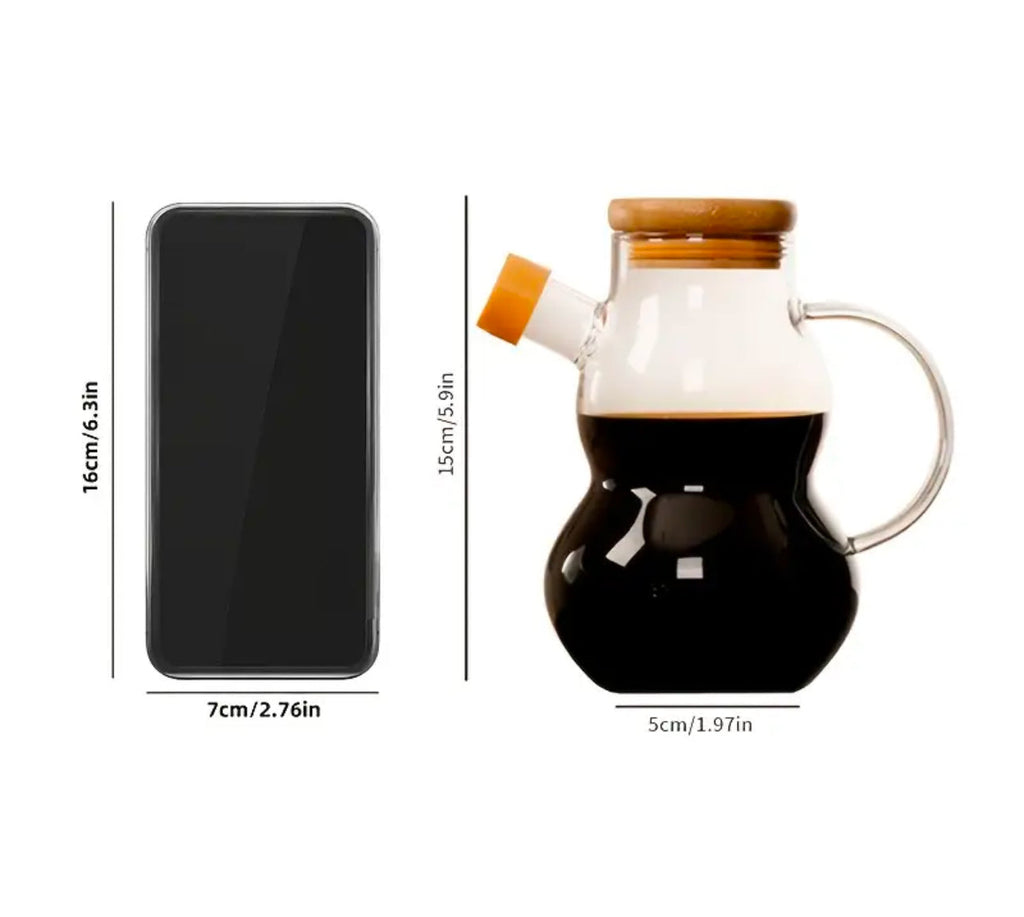 400ml Creative glass oil / vinegar jar
