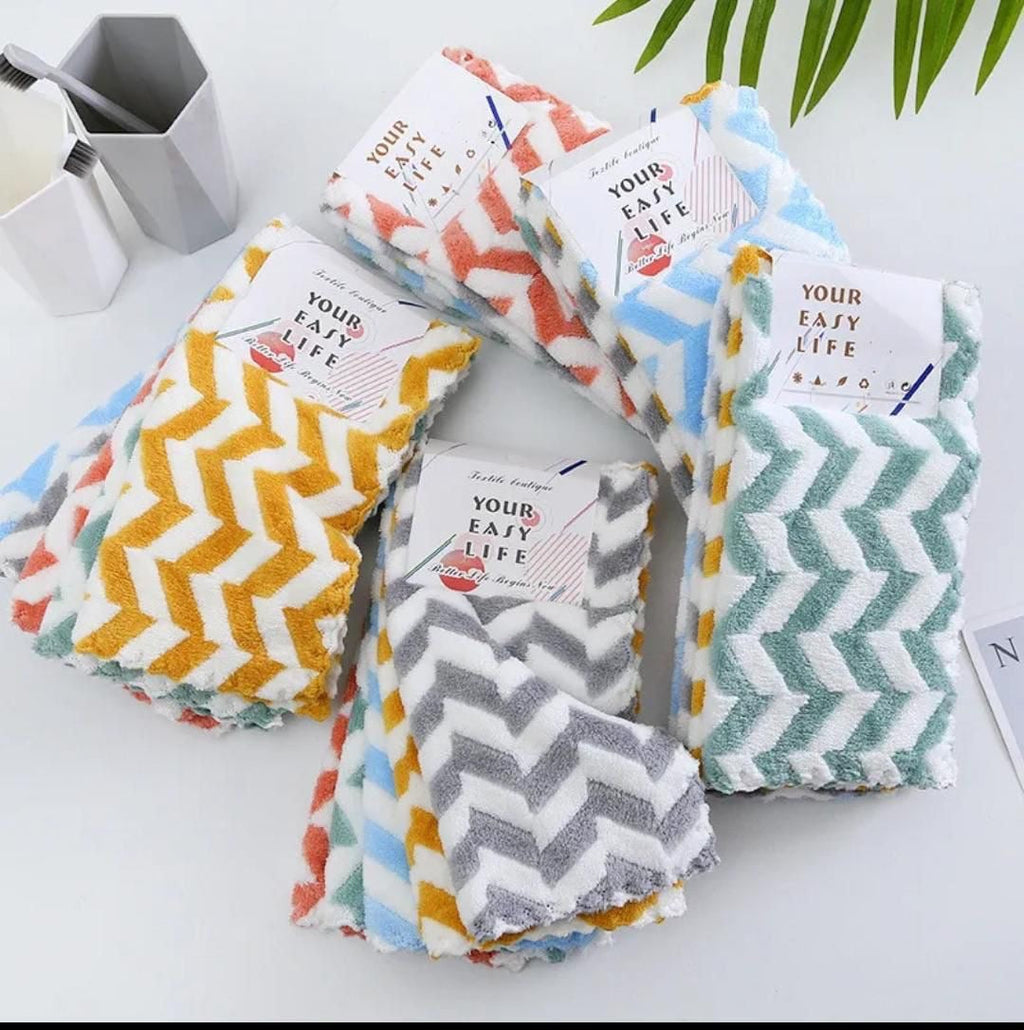 High quality microfiber kitchen towels 5pcs