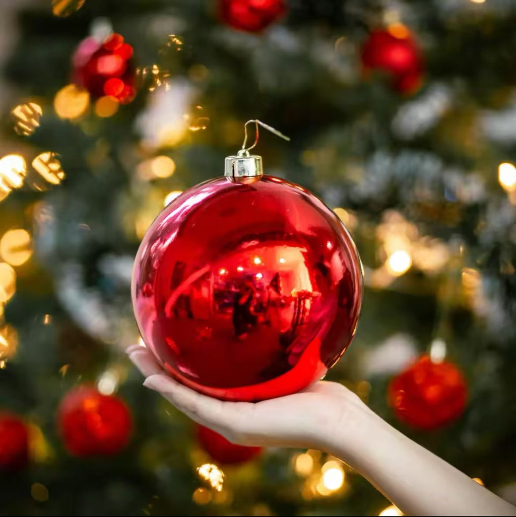 Large 12 cm Christmas Decor Ball