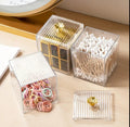 Multifunction Makeup Cotton Pad Storage Box