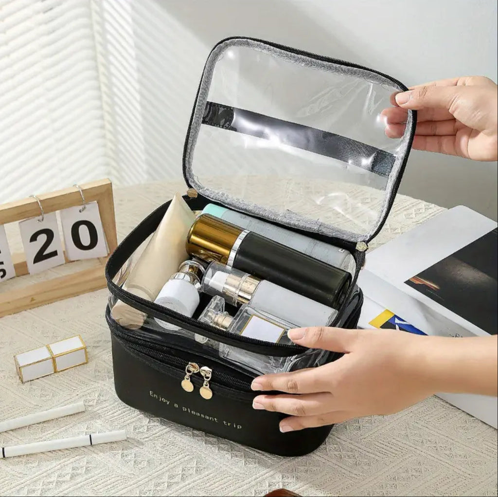 Double Layered Waterproof Toiletries Bag/Cosmetics Bag