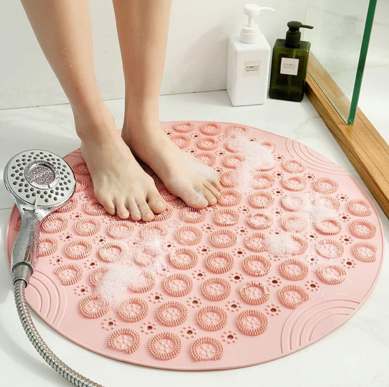 Round antslip mats
