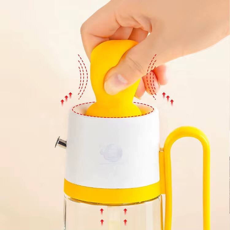 Transparent Glass Multifunctional Oil Dispenser