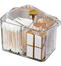 Transparent Acrylic Cotton Swab Storage Box