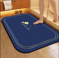 Diatom bathroom mats