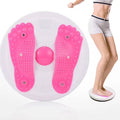 Yoga twisting disc plate