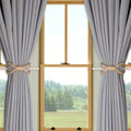 Boho Curtain Tiebacks, 2 Pcs Rustic Decorative Curtain holder