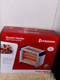 Premier Quartz Room heater with wheels