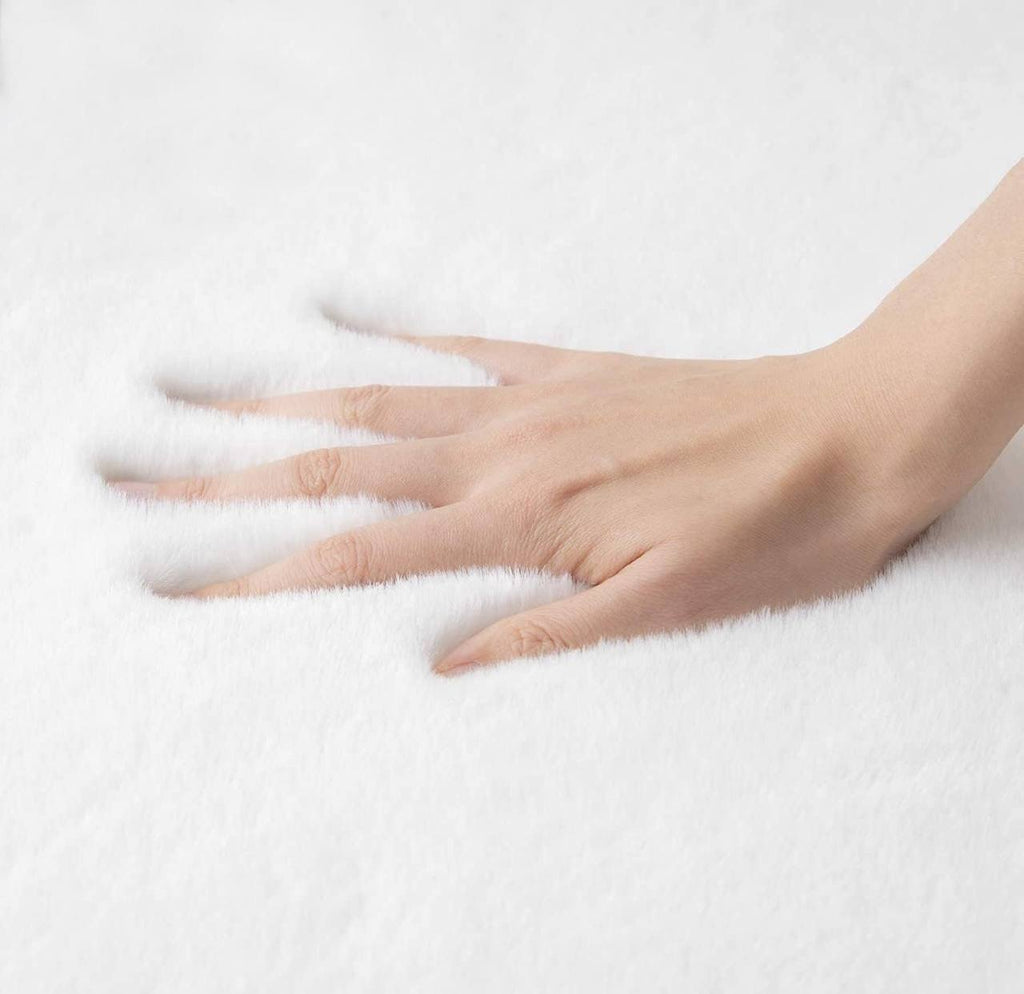 Luxury Style Nordic Rabbit fur Carpet