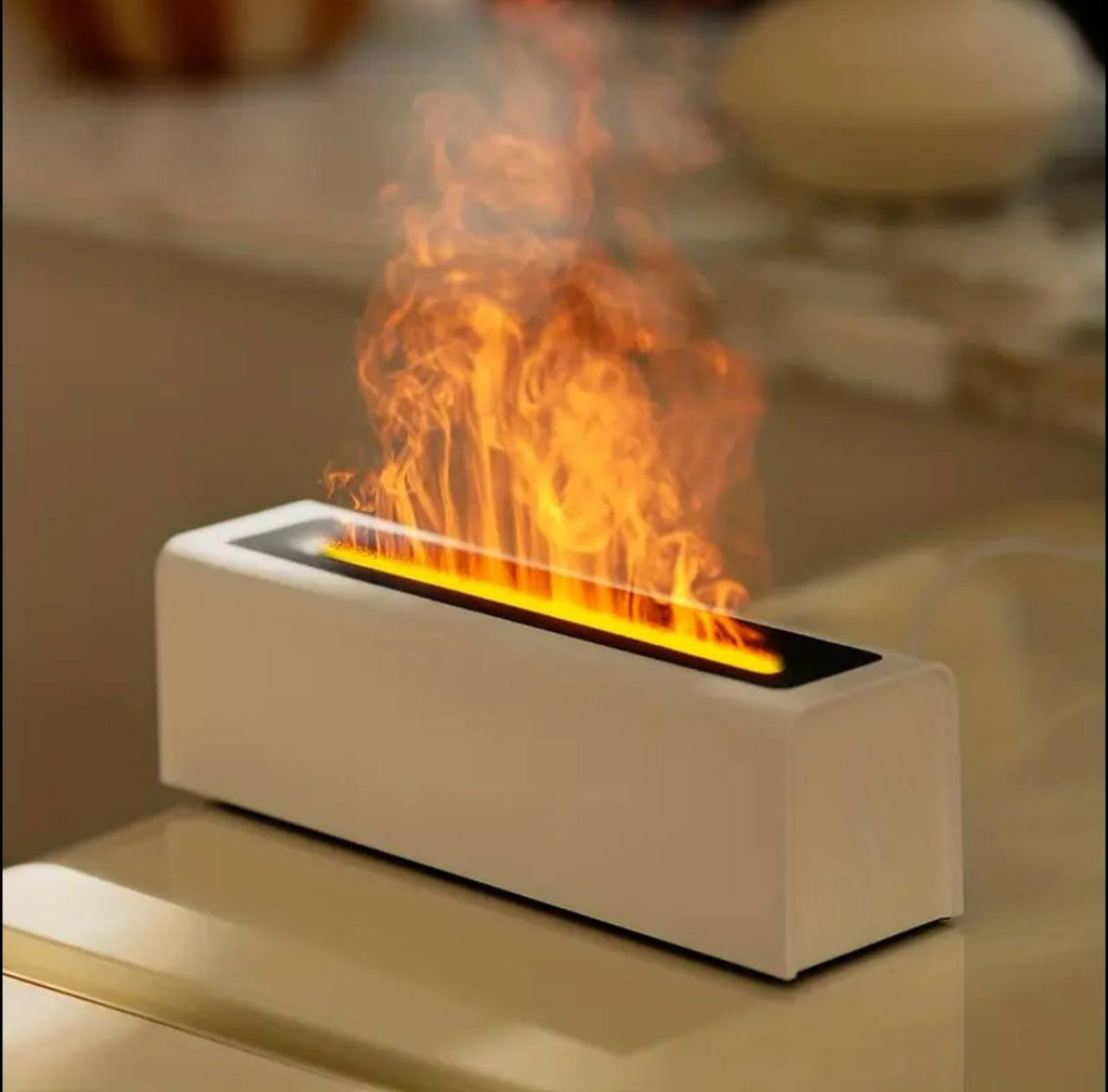 Simulation Flame Aromatherapy Fire place Air Humidifier