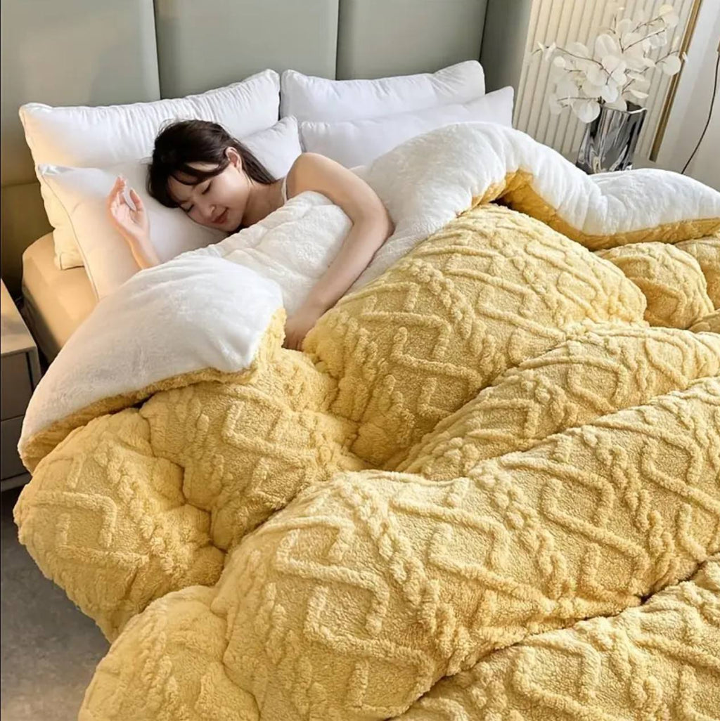 Premium quality King Size Warm Winter Quilt Set*/ Duvet Set