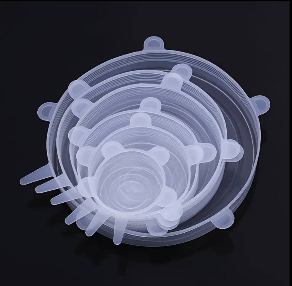 6 PCS Reusable Silicone Covers