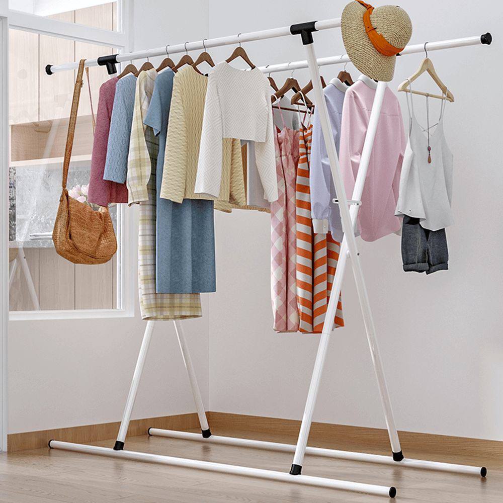 Simple Metal Iron Coat Clothes