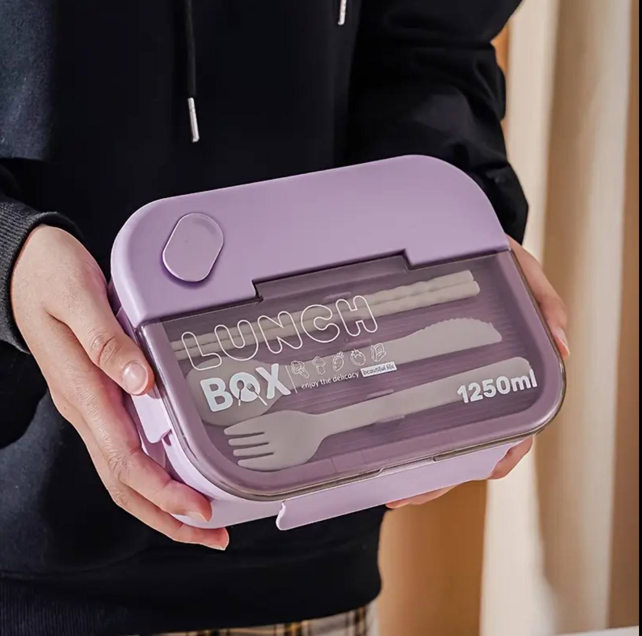 3 Grid Lunch Box