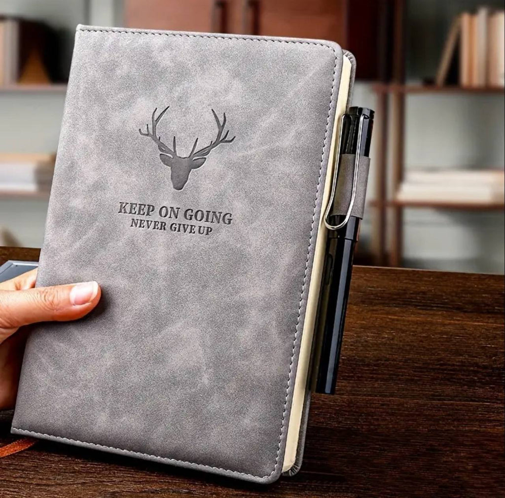 CLASSIC MINIMALIST NOTEBOOK /KEEP ON GOING GIFT SET /NEVER GIVE UP NOTEBOOK SET