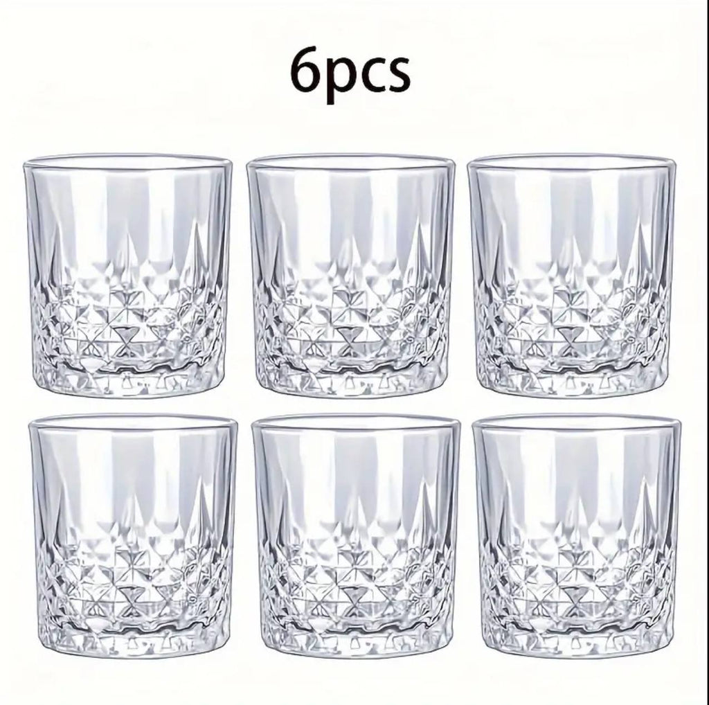 6pc Delisoga whiskey glass