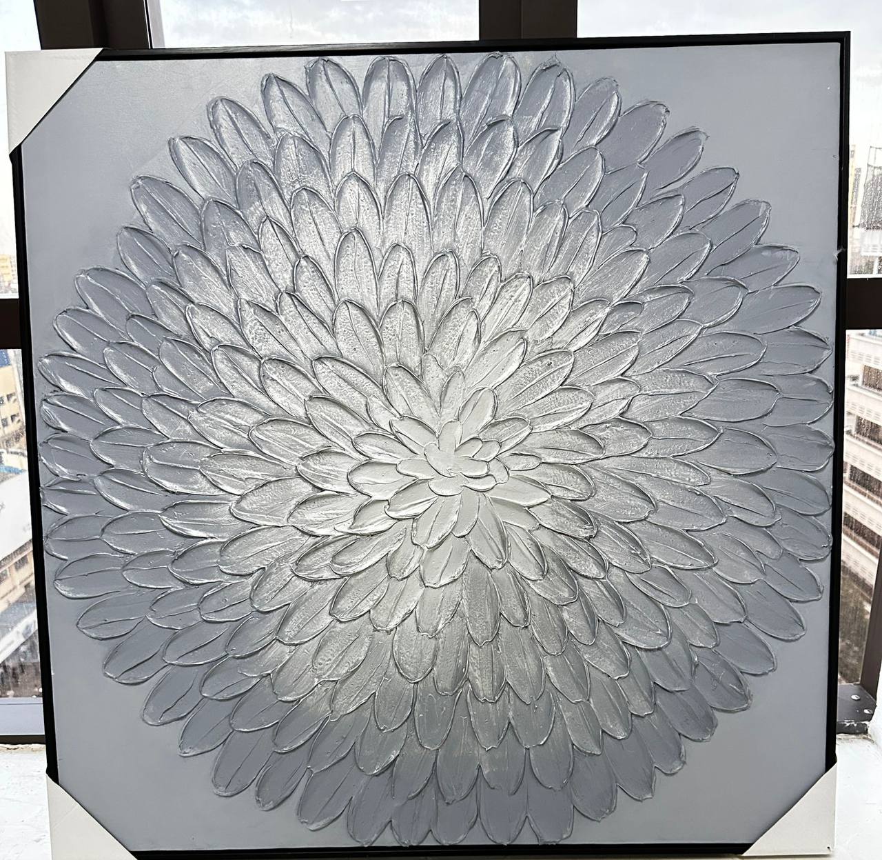 CANVAS TEXTURED OIL PAINTING