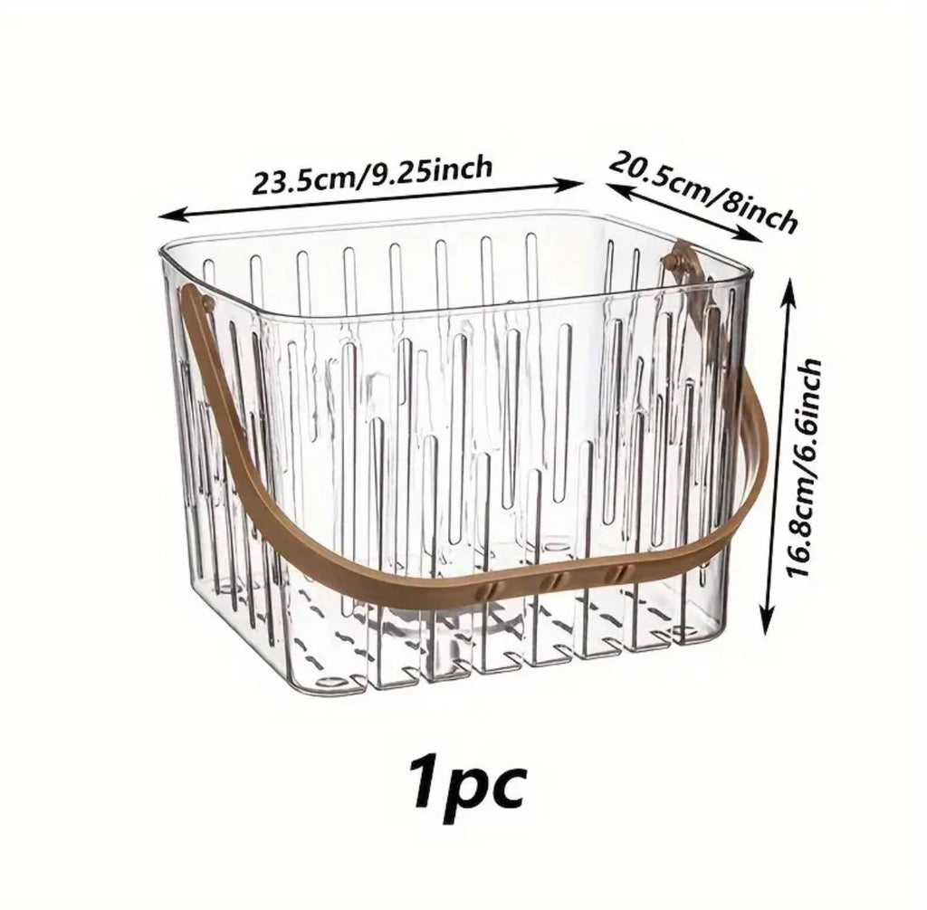 Basket storage organizer with handle/ Multipurpose holder