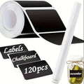 120pc jar stickers label roll +1pen