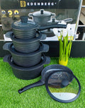 10pcs Black Edenburg  Nonstick Cookware set