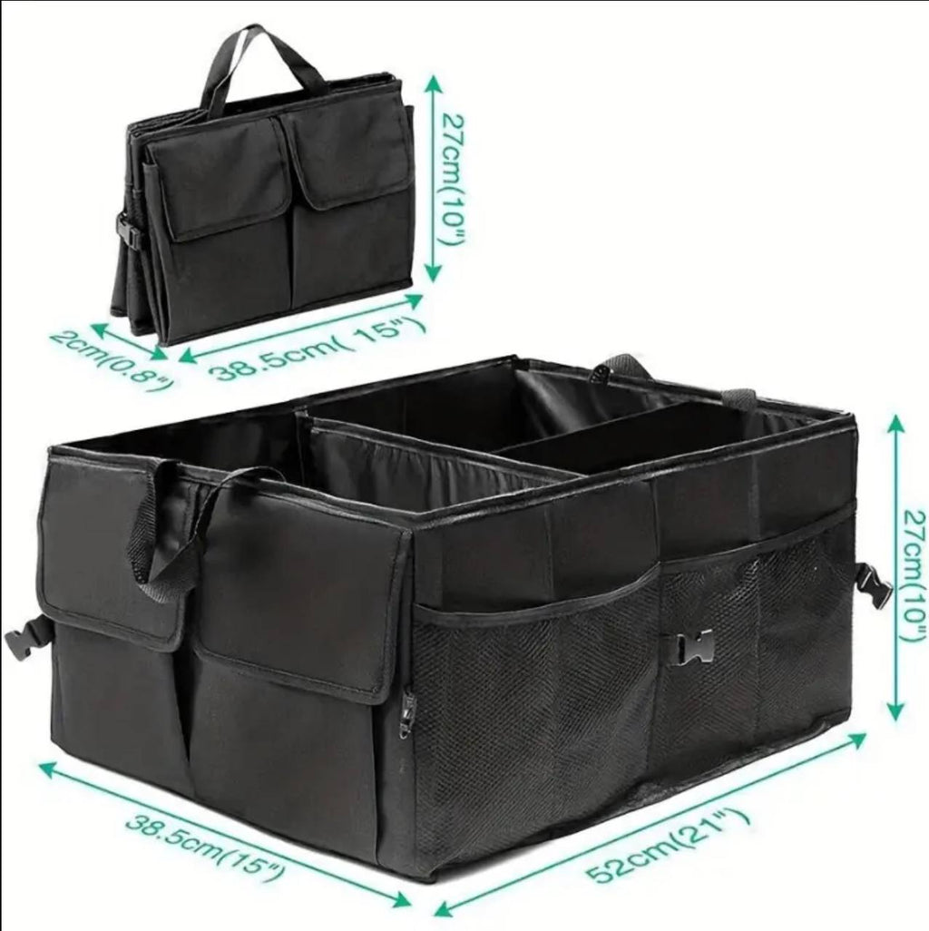 Large capacity divided high quality car boot organizer