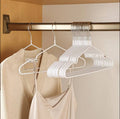 10pcs clothes hangers with antislip stainless steel hook