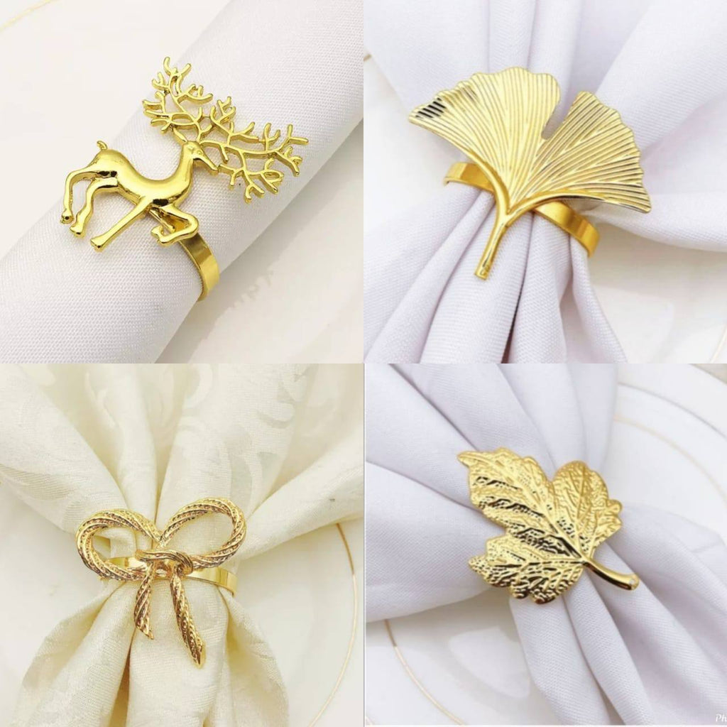 Luxurious 6pcs Napkin Rin