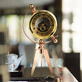 European tripod stand Roman Desk Clock