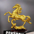 Gold decor horse