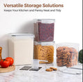 4pcs BPA free airtight Food storage containers.