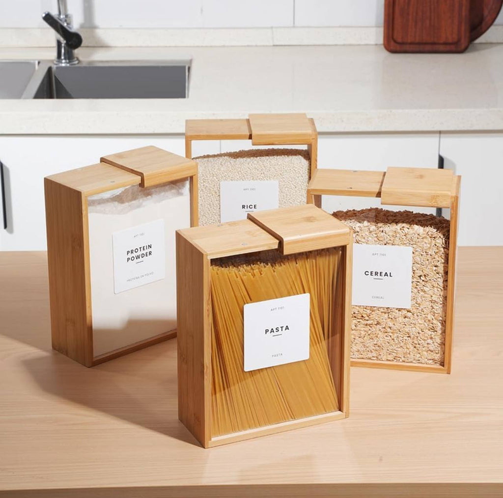 3L Transparent Dry Food Cereal Storage Container