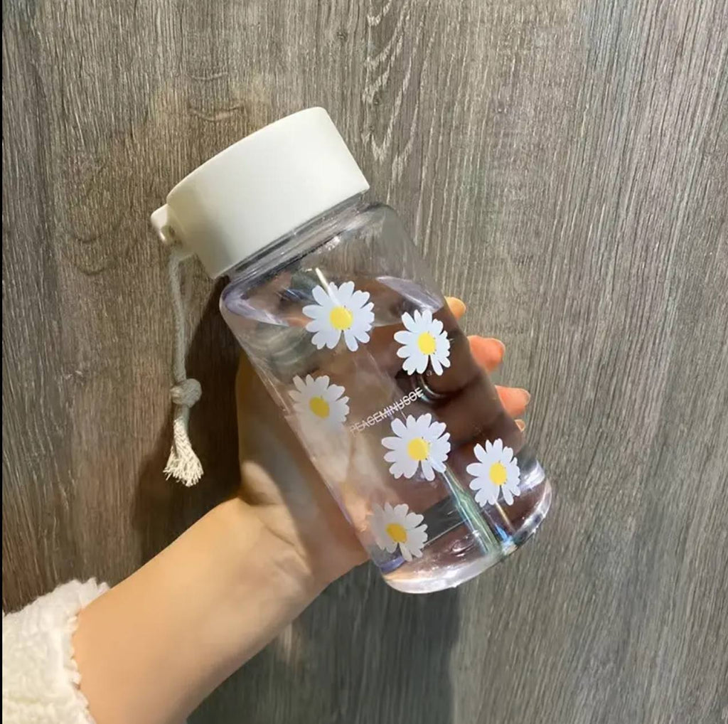 Cute transparent water bottles.
450ml