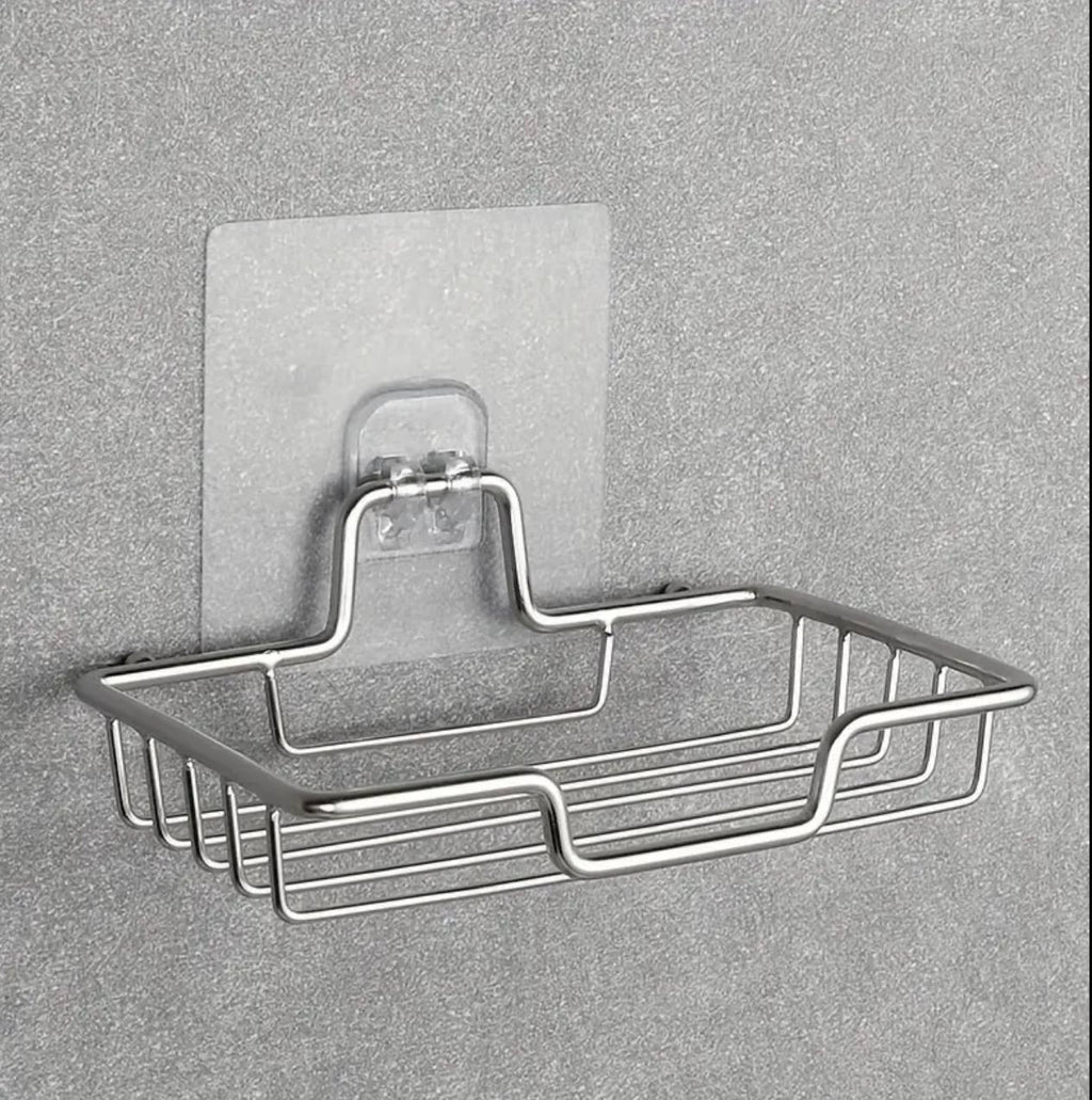 Stainless steel soap dish one tier