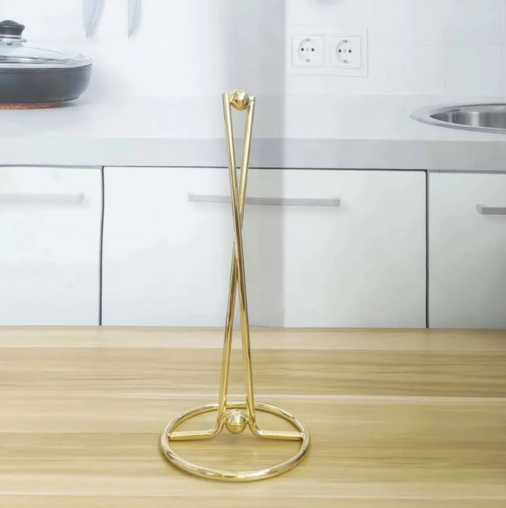 Vertical Iron Paper Towel Holder 
Kitchen towel holder