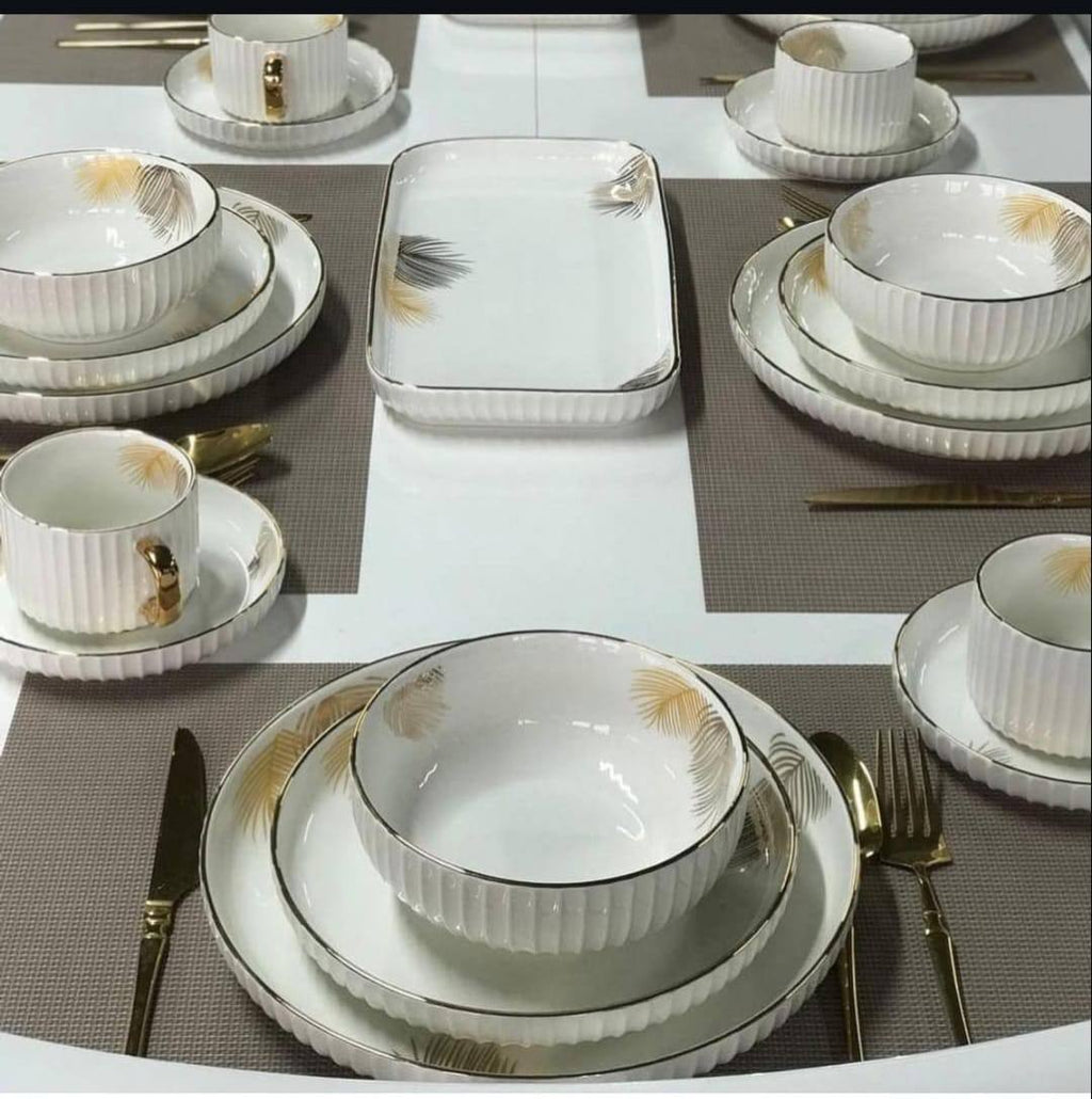 Elegant  European Porcelain Dinner set