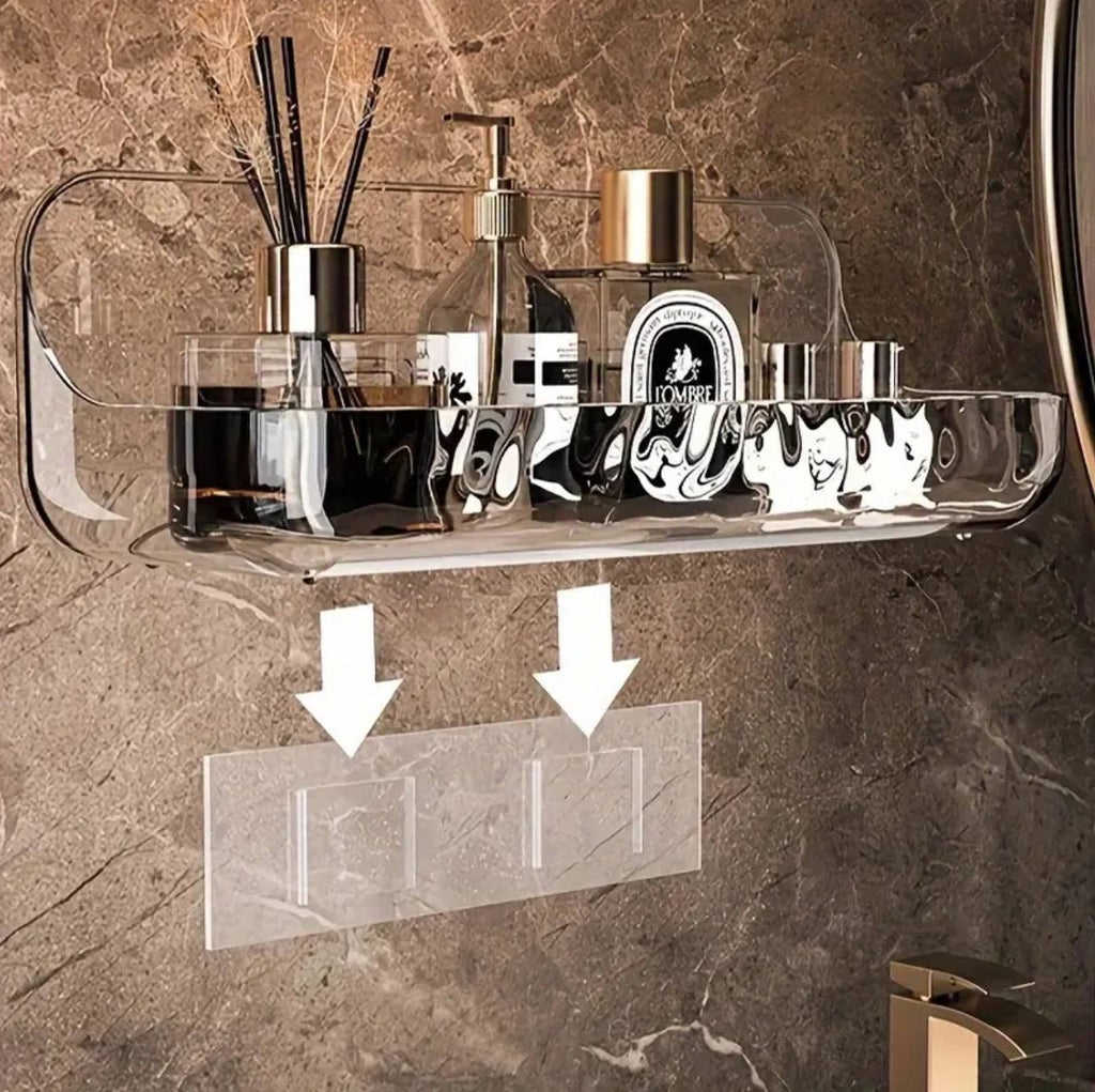 Space-Saving Acrylic Bathroom Organizer