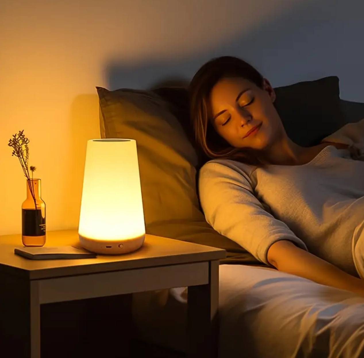 USB Rechargeable LED Table Lamp With Remote Control