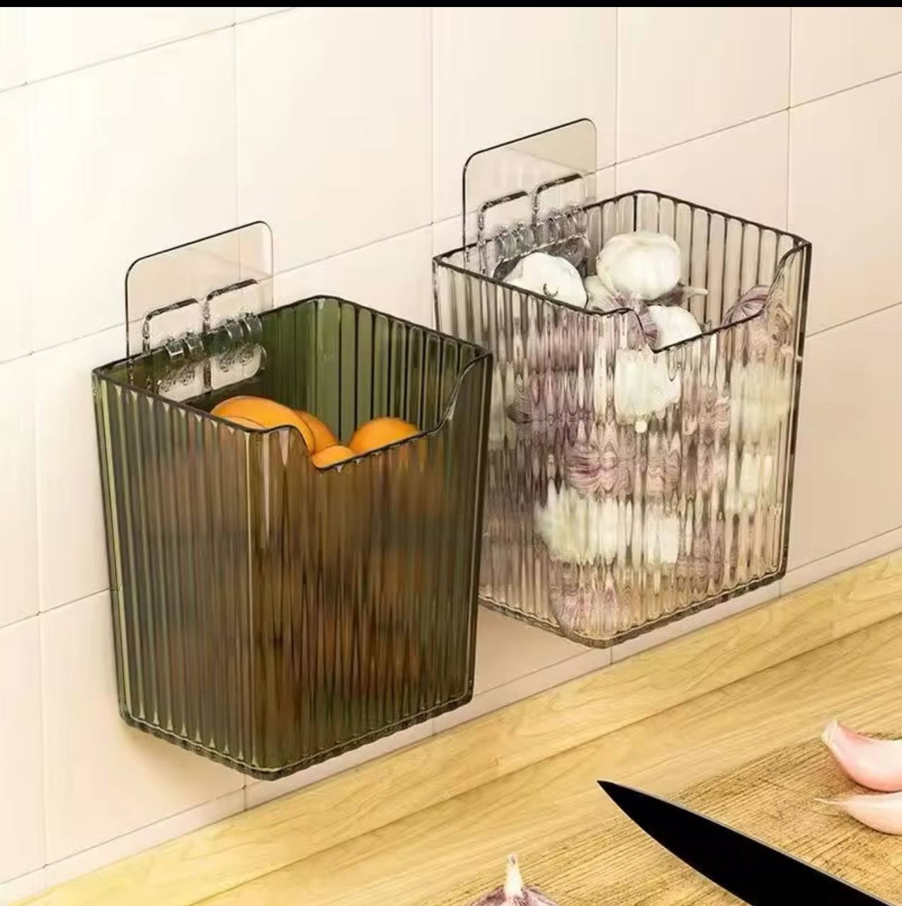Acrylic Refrigerator Side Door Food Fresh Storage Box