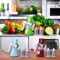Table top rotary drum grater