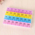 Monthly pill organiser