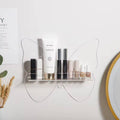 Arcylic  Butterfly design Floating Bathroom Shelve