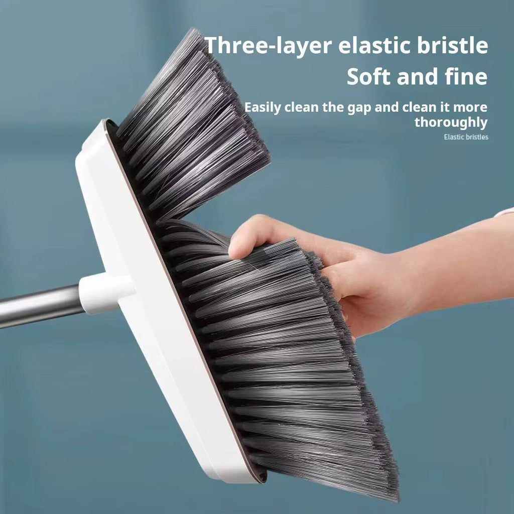 360å¡ Rotating Long Broom & scoop  dustpan set