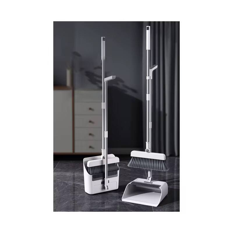 360å¡ Rotating Long Broom & scoop  dustpan set