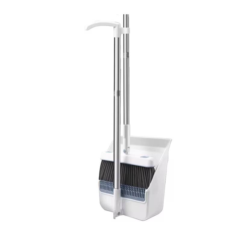 360å¡ Rotating Long Broom & scoop  dustpan set